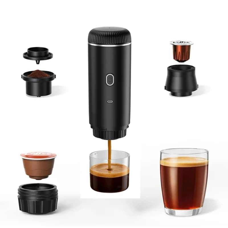 Prenosný espresso kávovar 20 bar