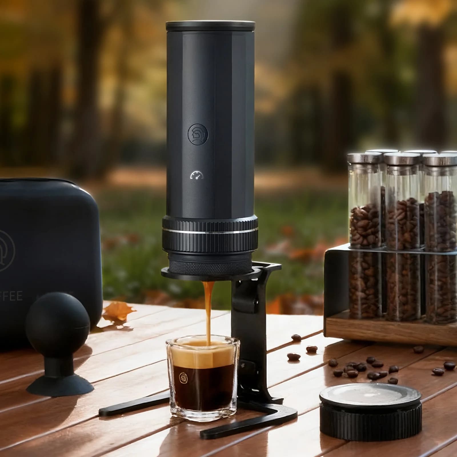 Prenosný espresso kávovar 20-Bar 58mm