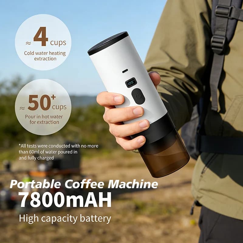 Prenosný elektrický kávovar 7800mAh